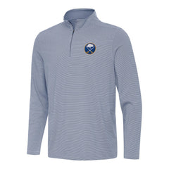 Buffalo Sabres Antigua Twine Quarter-Zip Top - Navy | NHL Clearance