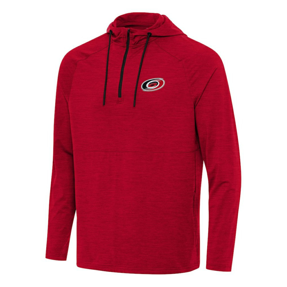 Carolina Hurricanes Antigua Spikes Quarter-Zip Hoodie - Heather Red | NHL near me