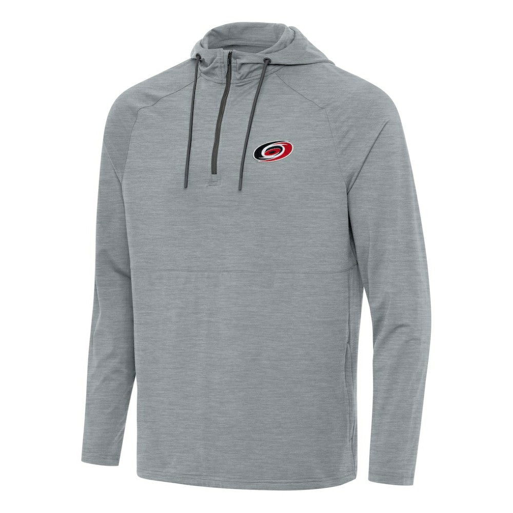 Carolina Hurricanes Antigua Spikes Quarter-Zip Hoodie - Heather Gray | NHL near me