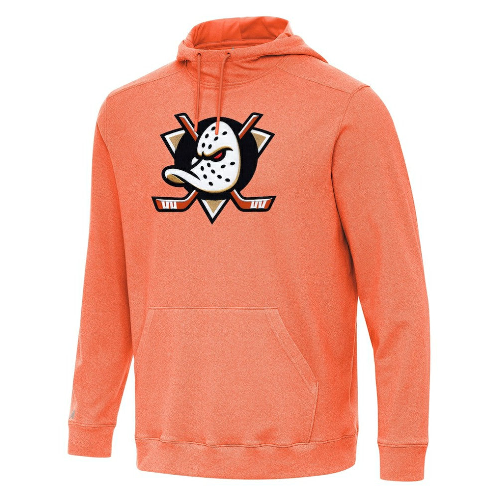 Anaheim Ducks Antigua Cloud Pullover Hoodie - Heather Orange | NHL online