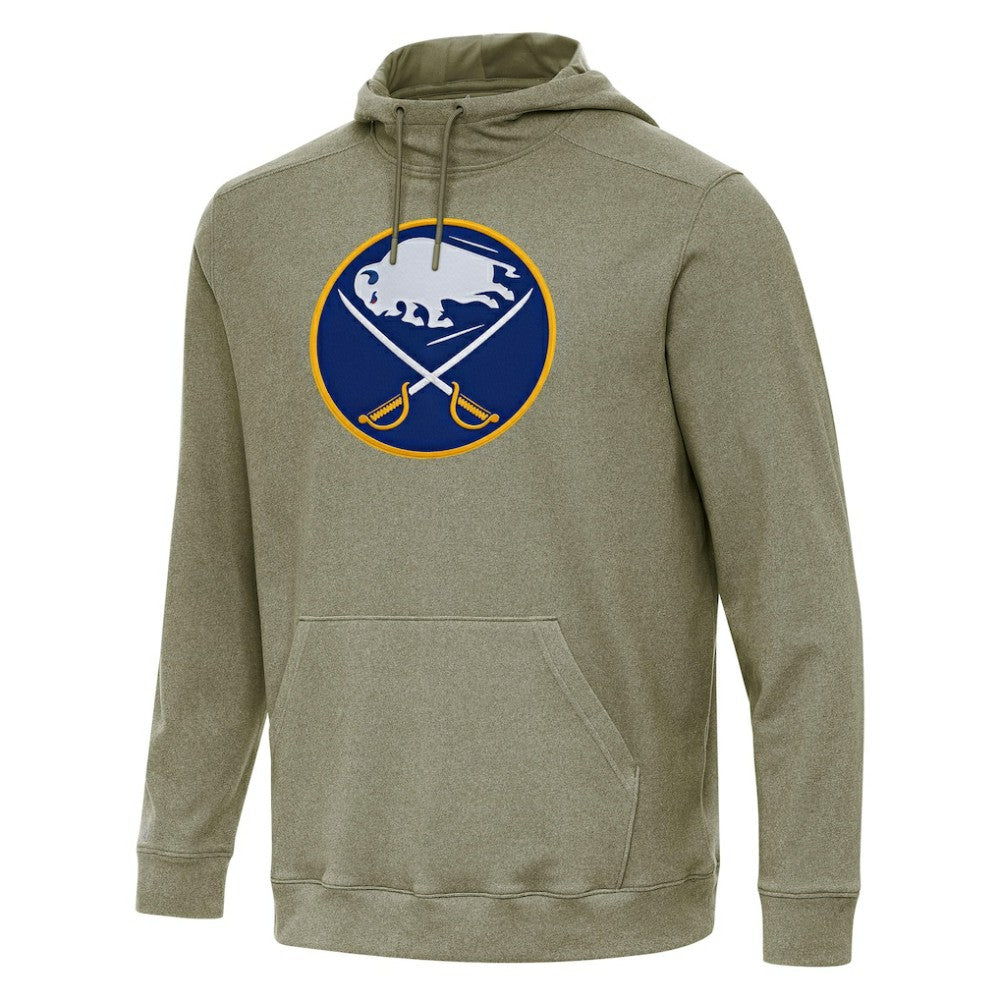 Buffalo Sabres Antigua Cloud Pullover Hoodie - Olive | NHL sale