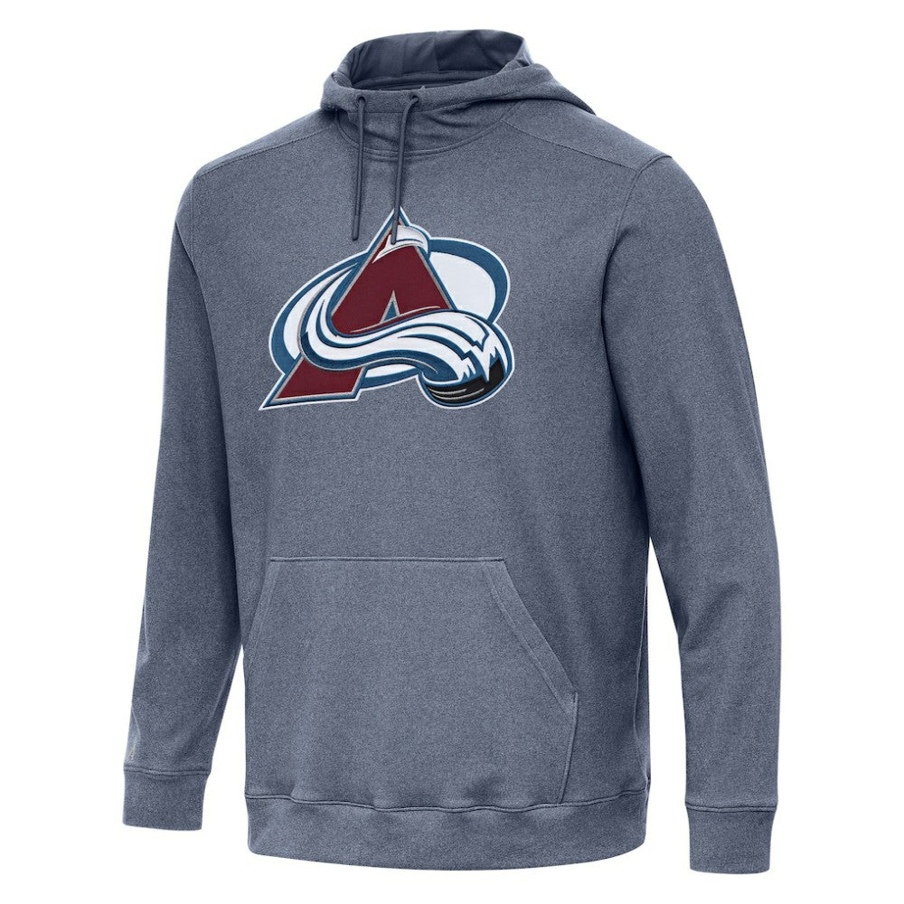 Colorado Avalanche Antigua Cloud Pullover Hoodie - Heather Navy | NHL online