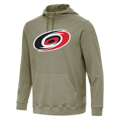 Carolina Hurricanes Antigua Cloud Pullover Hoodie - Olive | NHL discount