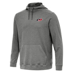 Carolina Hurricanes Antigua Cloud Pullover Hoodie - Heather Black | NHL online