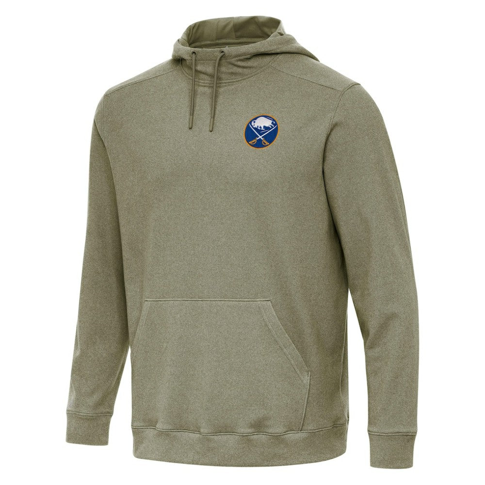 Buffalo Sabres Antigua Cloud Pullover Hoodie - Olive | NHL discount