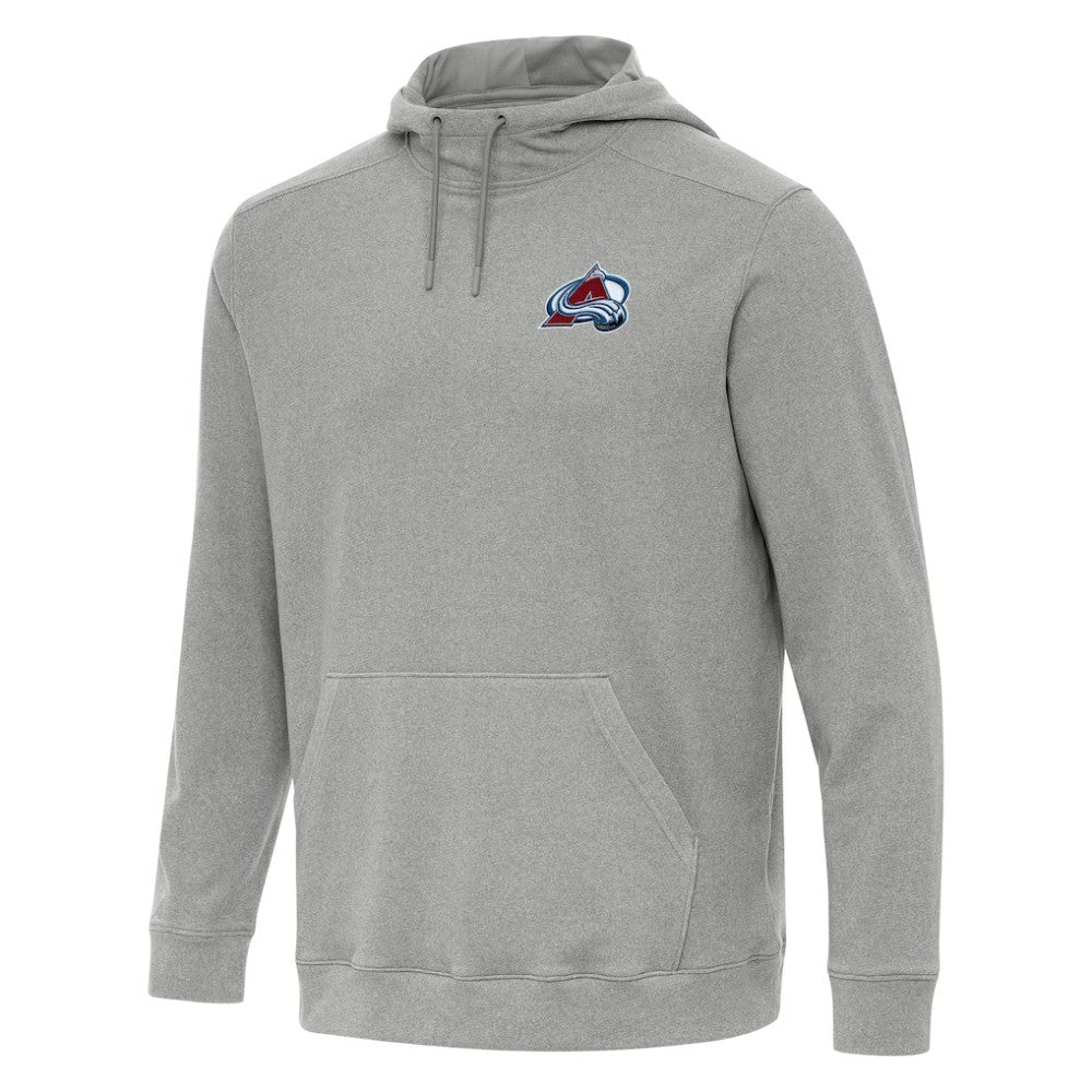 Colorado Avalanche Antigua Cloud Pullover Hoodie - Heather Gray | NHL Lifestyle