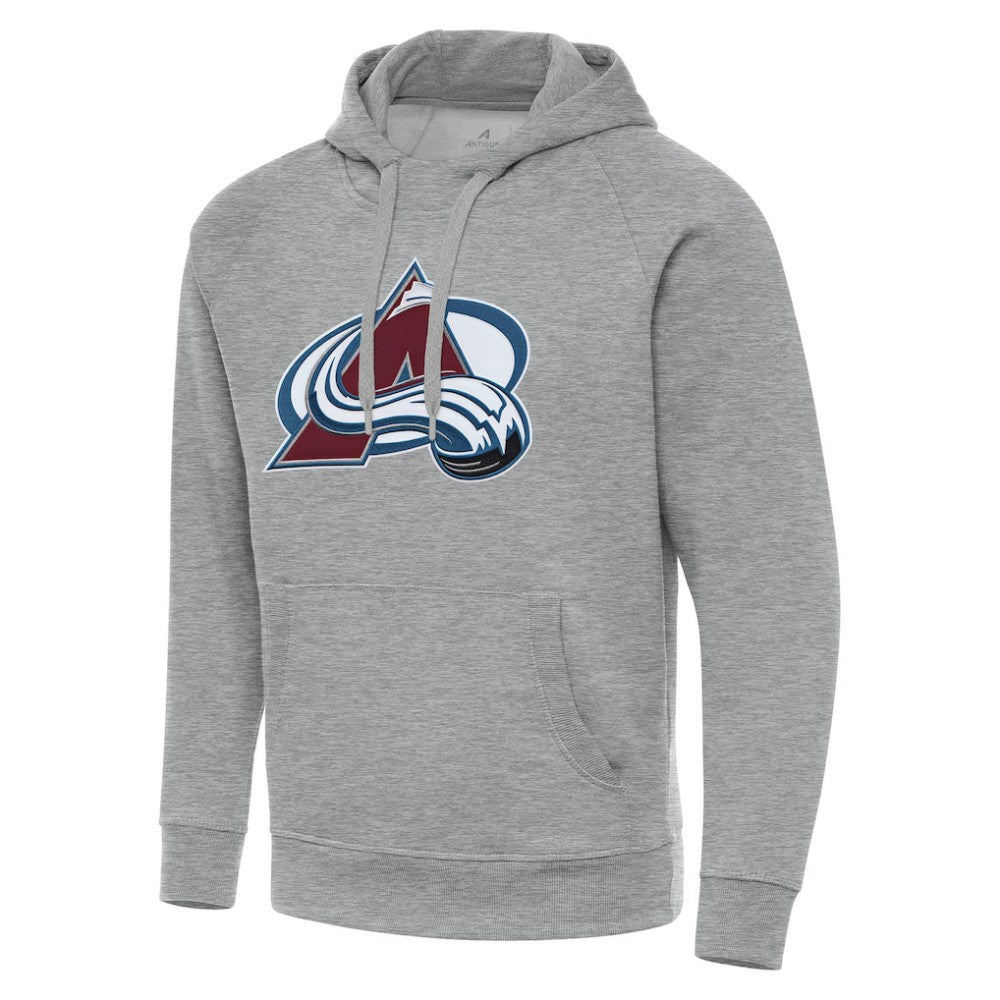 Colorado Avalanche Antigua Big & Tall Victory Pullover Hoodie - Heather Gray | NHL sale