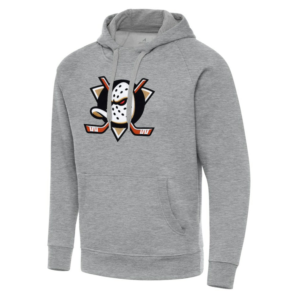 Anaheim Ducks Antigua Big & Tall Victory Pullover Hoodie - Heather Gray | NHL online