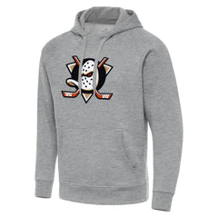 Anaheim Ducks Antigua Big & Tall Victory Pullover Hoodie - Heather Gray | NHL online