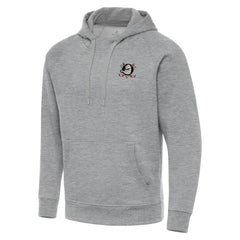 Anaheim Ducks Antigua Big & Tall Victory Pullover Hoodie - Heather Gray | NHL Lifestyle