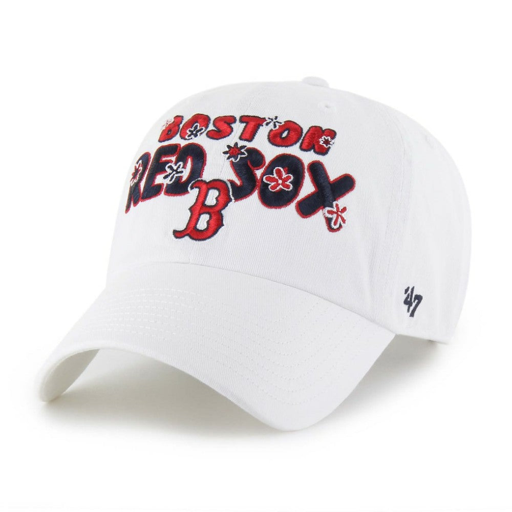 Boston Red Sox '47 Women's Flower Power Clean Up Adjustable Hat for sale