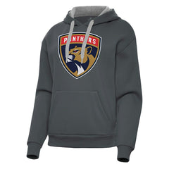 Florida Panthers Antigua Women's Victory Pullover Hoodie - Charcoal | NHL discount