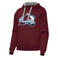 Colorado Avalanche Antigua Women's Victory Pullover Hoodie - Burgundy | NHL online