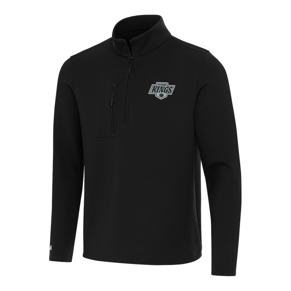 Los Angeles Kings Antigua Insider Quarter-Zip Top - Black | NHL near me