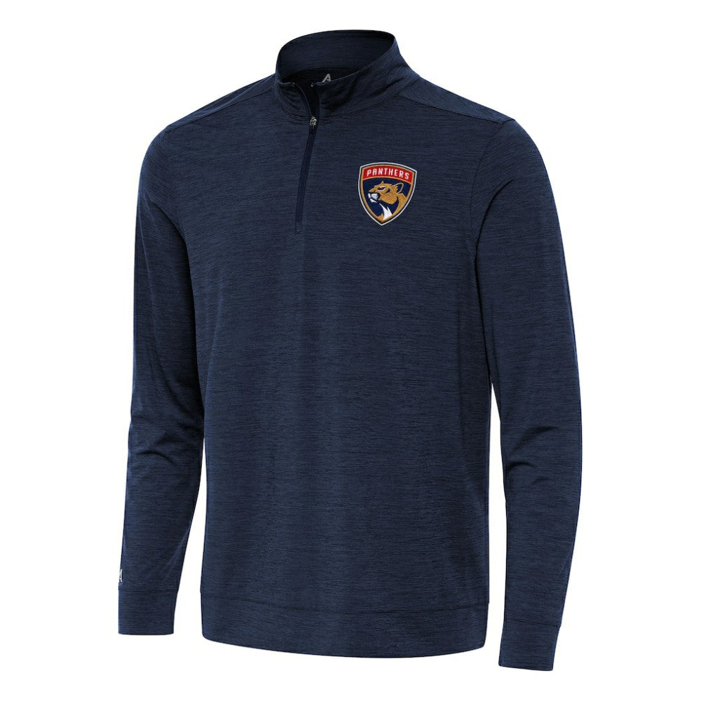 Florida Panthers Antigua Bright Quarter-Zip Top - Heather Navy | NHL online