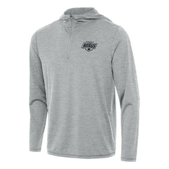 Los Angeles Kings Antigua Tidy Quarter-Zip Hoodie - Heather Gray | NHL online