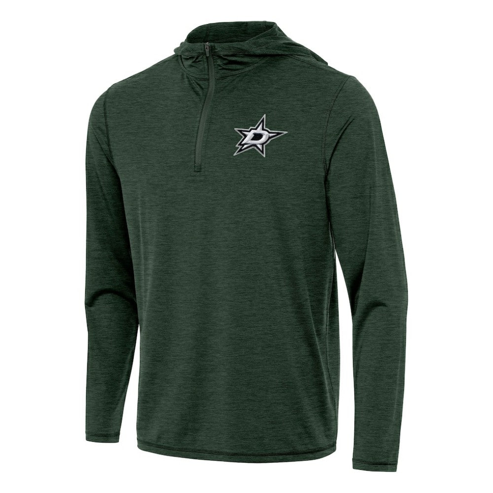 Dallas Stars Antigua Tidy Quarter-Zip Hoodie - Hunter Green | NHL online