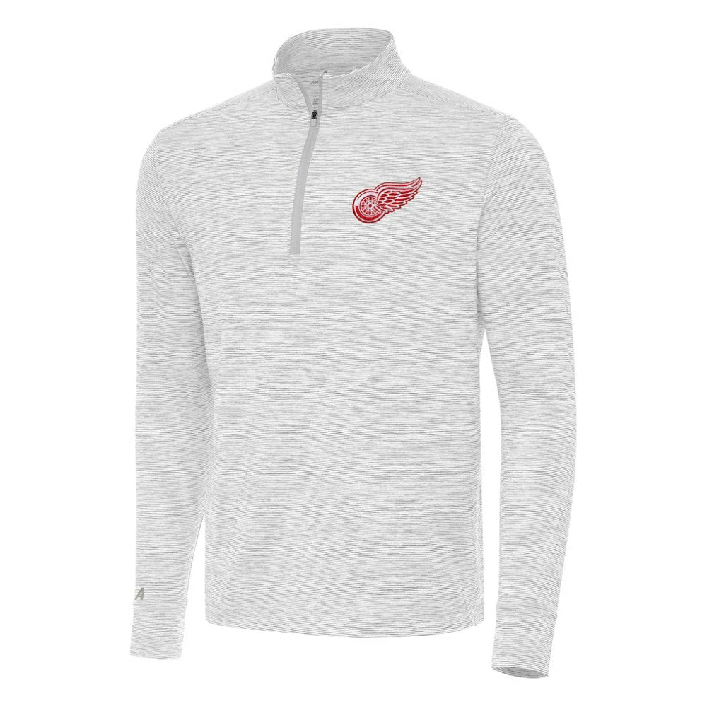 Detroit Red Wings Antigua Cause Quarter-Zip Top - Gray | NHL sale