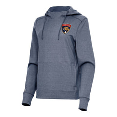 Florida Panthers Antigua Women's Justice Pullover Hoodie - Heather Navy | NHL online