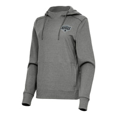 Los Angeles Kings Antigua Women's Justice Pullover Hoodie - Heather Black | NHL discount