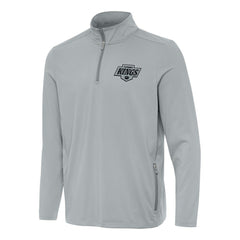 Los Angeles Kings Antigua Perilous Quarter-Zip Sweatshirt - Gray | NHL sale