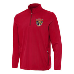 Florida Panthers Antigua Perilous Quarter-Zip Sweatshirt - Red | NHL discount