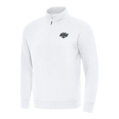 Los Angeles Kings Antigua Victory Quarter-Zip Mock Sweatshirt - White | NHL on sale