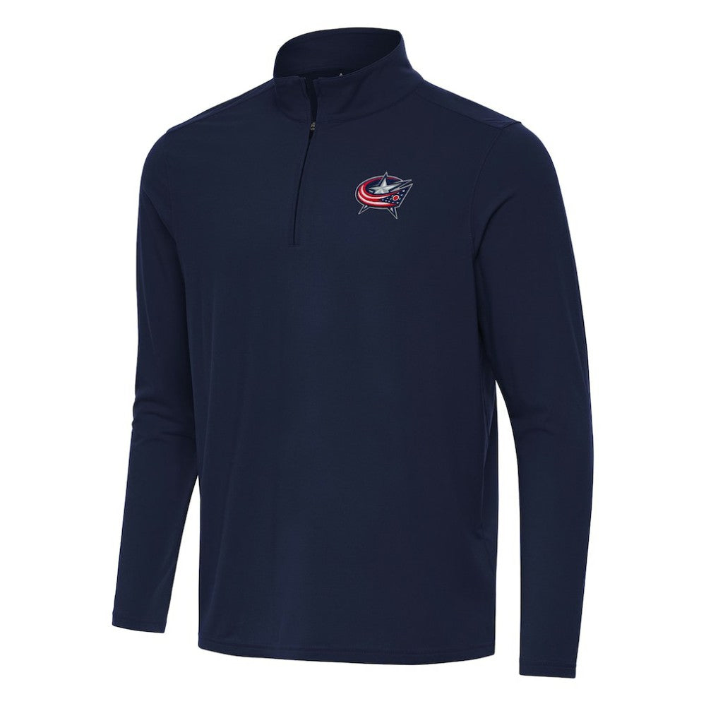 Columbus Blue Jackets Antigua Intent Quarter-Zip Top - Navy | NHL discount