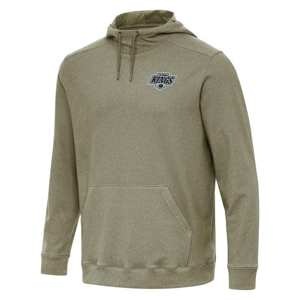 Los Angeles Kings Antigua Cloud Pullover Hoodie - Olive | NHL discount