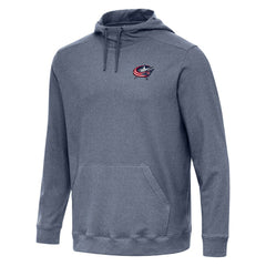 Columbus Blue Jackets Antigua Cloud Pullover Hoodie - Heather Navy | NHL online