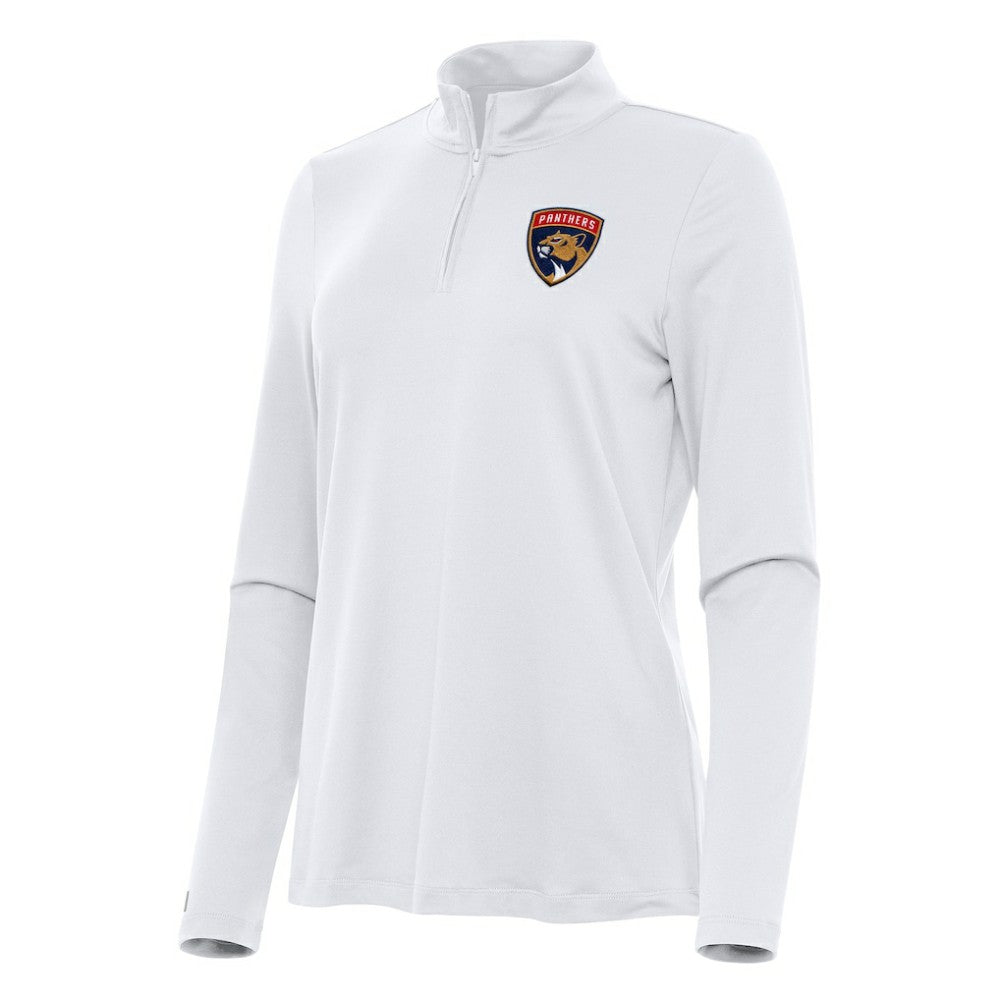 Florida Panthers Antigua Women's Reprocess Quarter-Zip Top - White | NHL near me