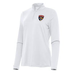 Florida Panthers Antigua Women's Reprocess Quarter-Zip Top - White | NHL near me