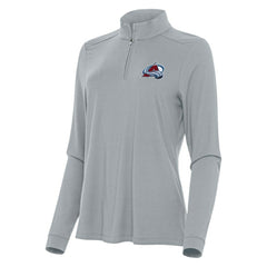 Colorado Avalanche Antigua Women's Intent Quarter-Zip Top - Gray | NHL discount