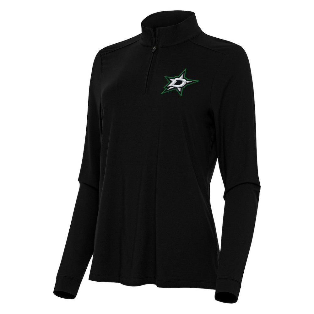 Dallas Stars Antigua Women's Intent Quarter-Zip Top - Black | NHL near me