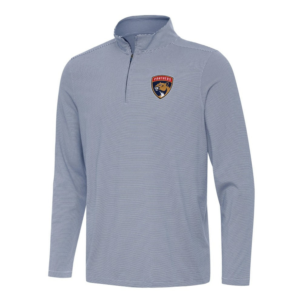 Florida Panthers Antigua Twine Quarter-Zip Top - Navy | NHL Clearance