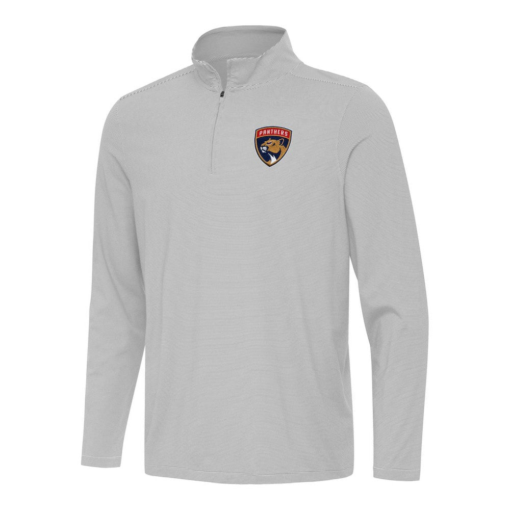 Florida Panthers Antigua Twine Quarter-Zip Top - Gray | NHL near me