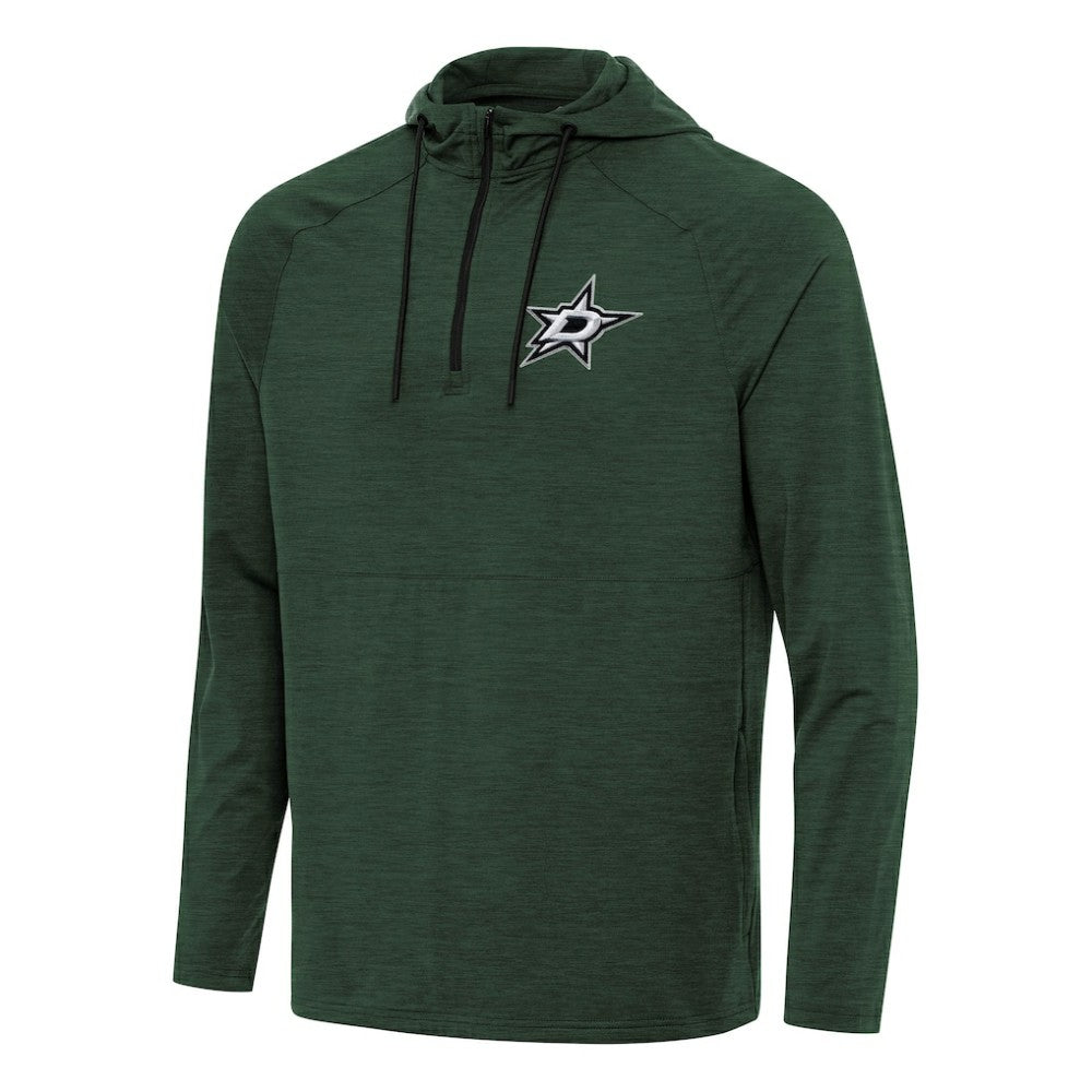 Dallas Stars Antigua Spikes Quarter-Zip Hoodie - Hunter Green | NHL discount