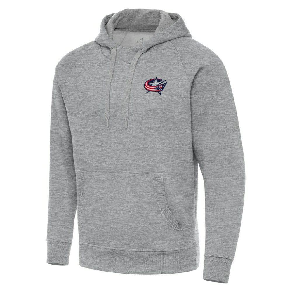 Columbus Blue Jackets Antigua Big & Tall Victory Pullover Hoodie - Heather Gray | NHL sale