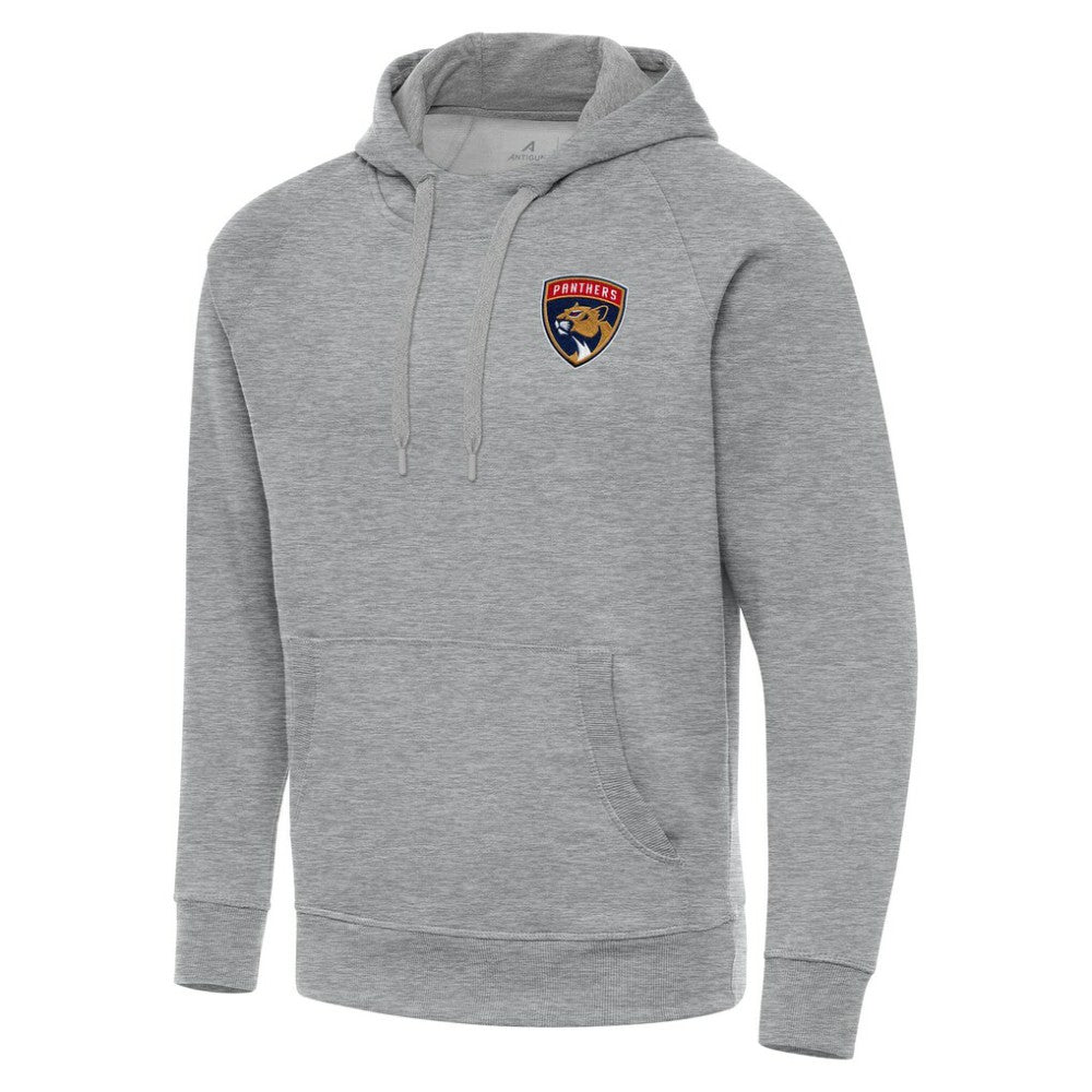 Florida Panthers Antigua Big & Tall Victory Pullover Hoodie - Heather Gray | NHL Clearance