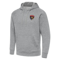 Florida Panthers Antigua Big & Tall Victory Pullover Hoodie - Heather Gray | NHL Clearance