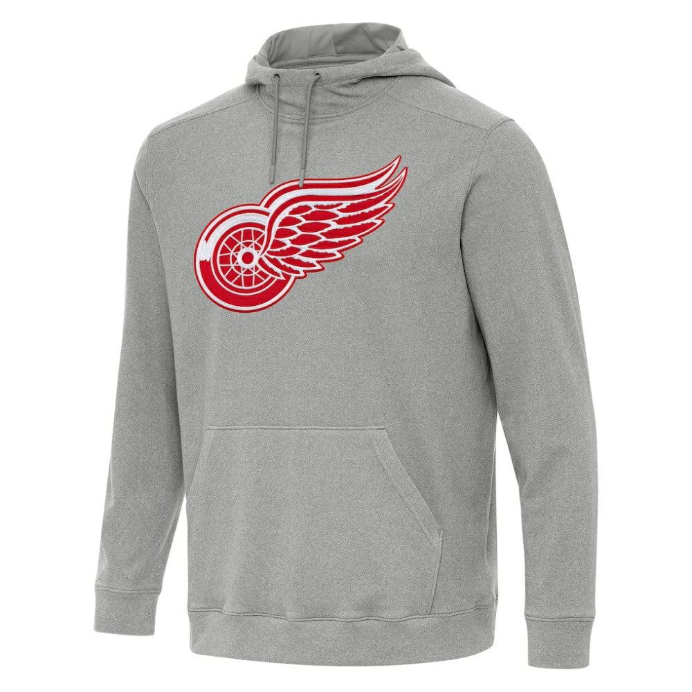 Detroit Red Wings Antigua Cloud Pullover Hoodie - Heather Gray | NHL discount