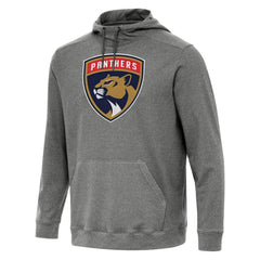 Florida Panthers Antigua Cloud Pullover Hoodie - Heather Black | NHL near me