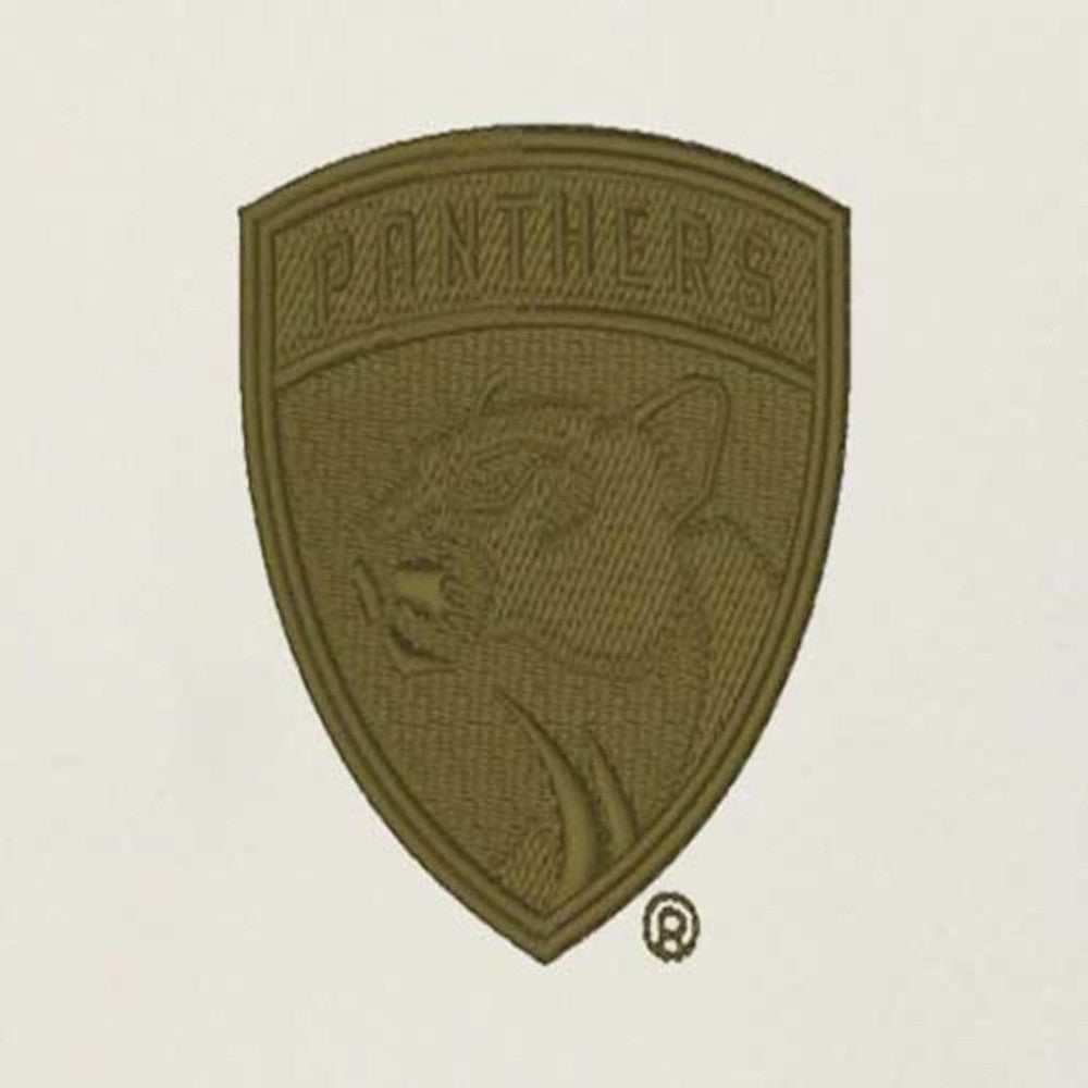 Florida Panthers Antigua Intrepid Sand Raglan Long Sleeve Hoodie T-Shirt - Cream/Olive | NHL discount
