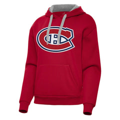 Montreal Canadiens Antigua Women's Victory Pullover Hoodie - Red | NHL online