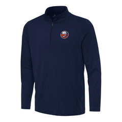 New York Islanders Antigua Reprocess Quarter-Zip Top - Navy | NHL near me