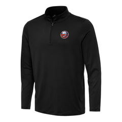 New York Islanders Antigua Reprocess Quarter-Zip Top - Black | NHL on sale