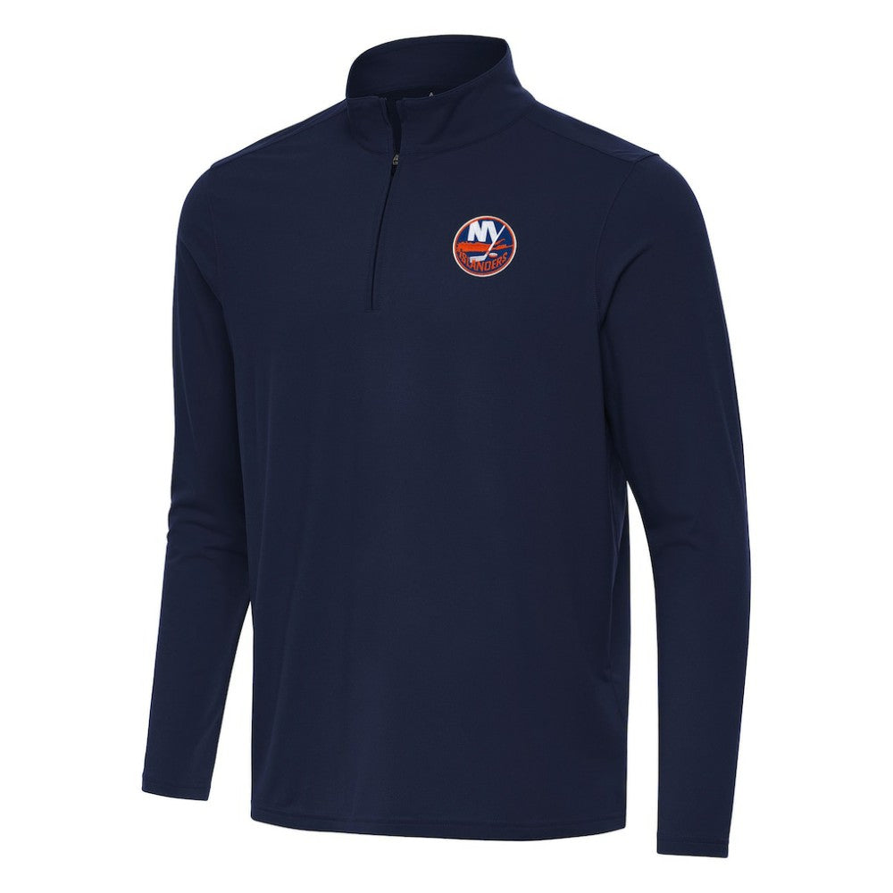 New York Islanders Antigua Intent Quarter-Zip Top - Navy | NHL discount