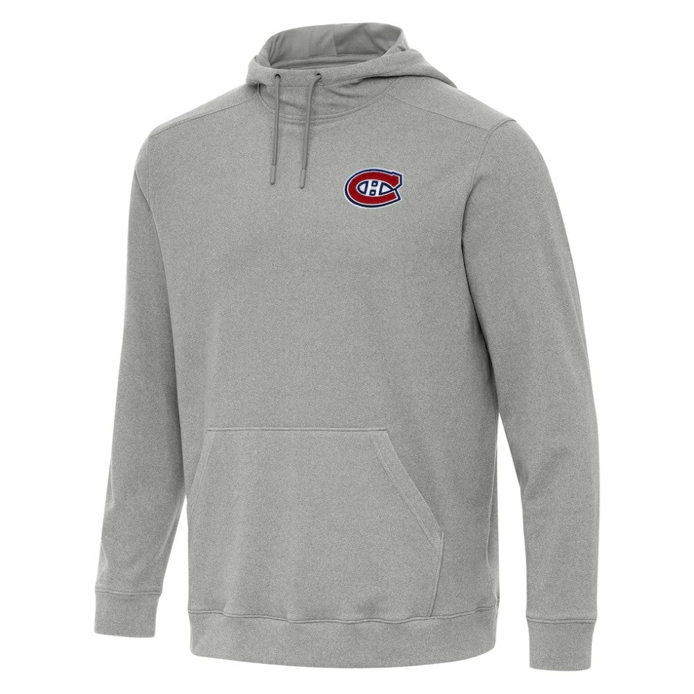 Montreal Canadiens Antigua Cloud Pullover Hoodie - Heather Gray | NHL near me