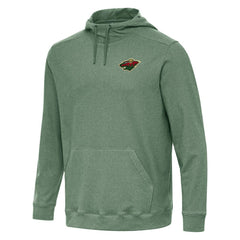 Minnesota Wild Antigua Cloud Pullover Hoodie - Hunter Green | NHL online