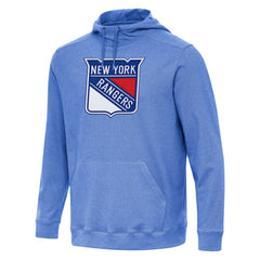 New York Rangers Antigua Cloud Pullover Hoodie - Heather Royal | NHL sale